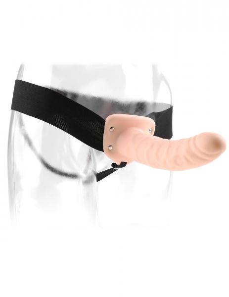 Fetish Fantasy 8 inches Hollow Strap On Flesh