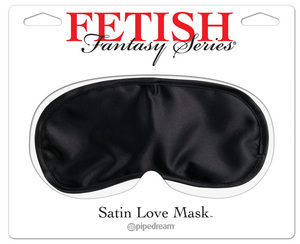 Fetish Fantasy Series Satin Love Mask Black