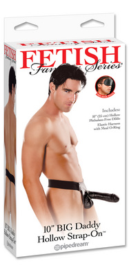 Fetish Fantasy Series Big Daddy Hollow 10" Strap-on