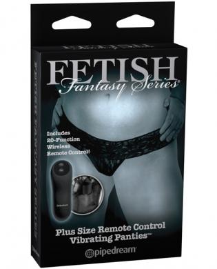 Fetish Fantasy Series Limited Edition Remote Control Vibrating Panties Plus Size