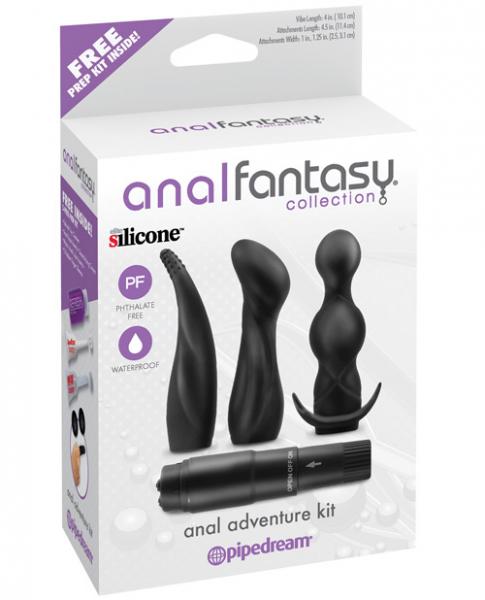 Anal Fantasy Collection Anal Adventure Kit - Black - Click Image to Close