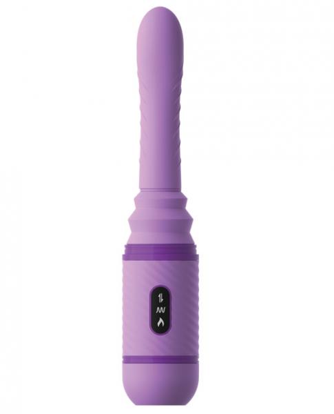 Fantasy For Her Love Thrust Her Purple Warming Vibrator - Click Image to Close