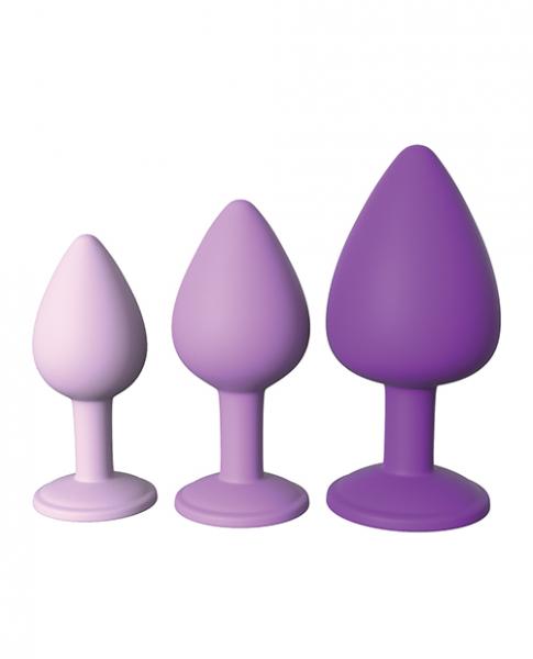 Fantasy For Her Little Gems Anal Trainer Set Purple - Click Image to Close