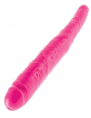 Dillio 16 inches Double Dildo Pink - Click Image to Close