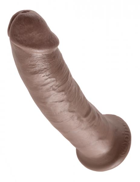 King Cock 9 Inches Cock Brown - Click Image to Close