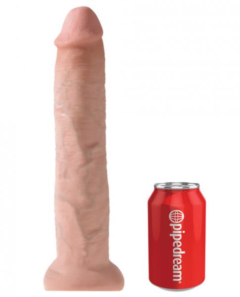 King Cock 13" Dildo - Beige