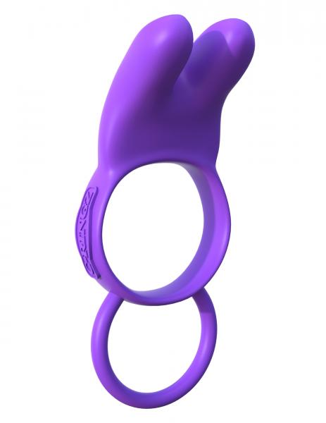 Fantasy C-Ringz Twin Teazer Rabbit Ring Purple - Click Image to Close