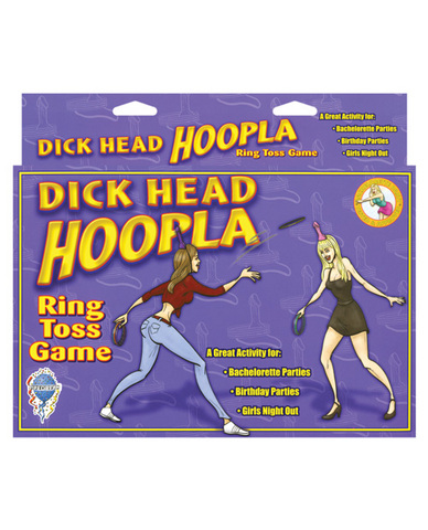 Dick head hoopla ring toss game