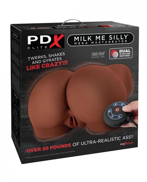 Pdx Elite Milk Me Silly Mega Masturbator - Brown