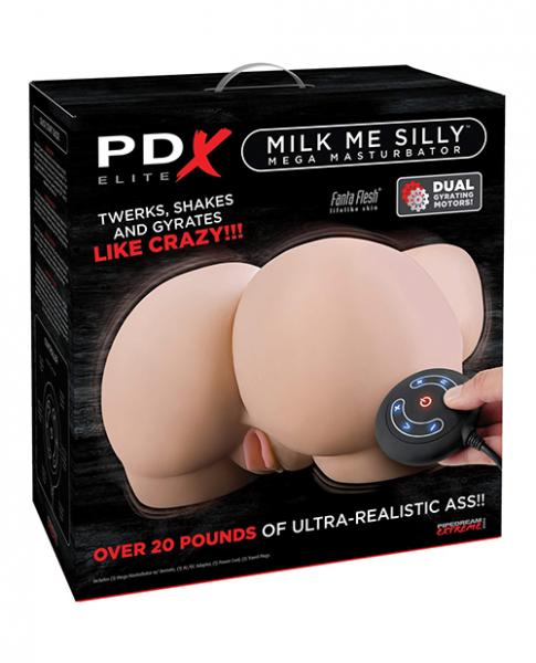 PDX Elite Milk-Me-Silly Mega Masturbator - Ivory - Click Image to Close