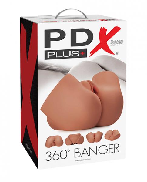 Pdx Plus 360 Banger - Brown - Click Image to Close