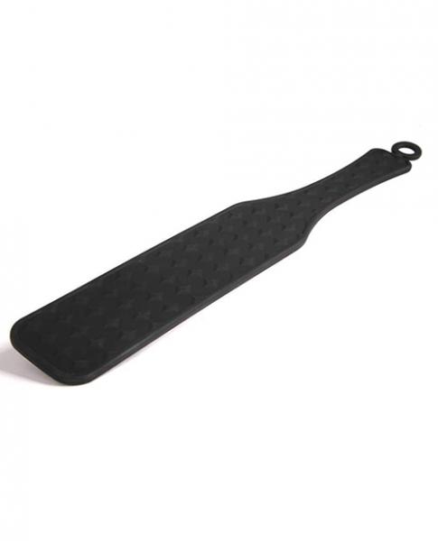 Plesur Nubby Silicone Paddle - Black - Click Image to Close