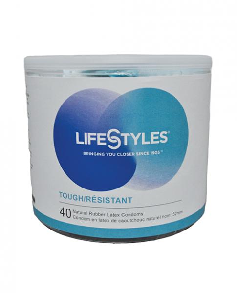 Lifestyles Tough Condom - Bowl Of 40 - Click Image to Close