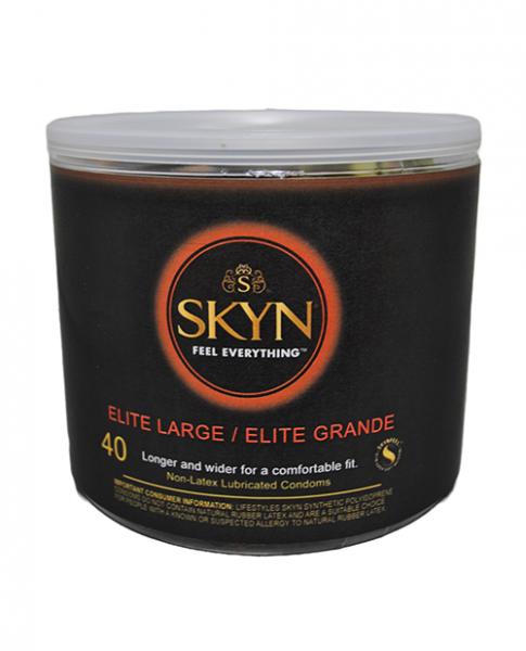 Lifestyles Skyn Elite Large Condom - Bowl Of 40