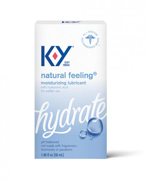 K-y Natural Feeling W/hyaluronic Acid - 1.69 Oz - Click Image to Close