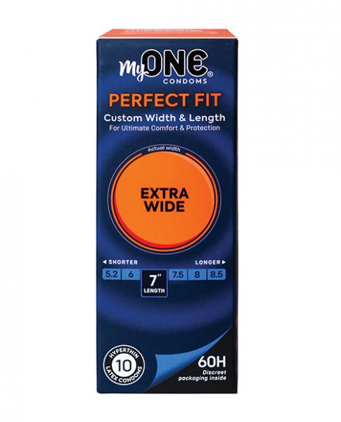 My One Extra Wide Condoms - Pack Of 10