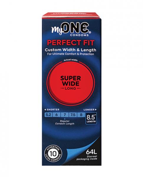 My One Super Wide & Long Condoms - Pack Of 10