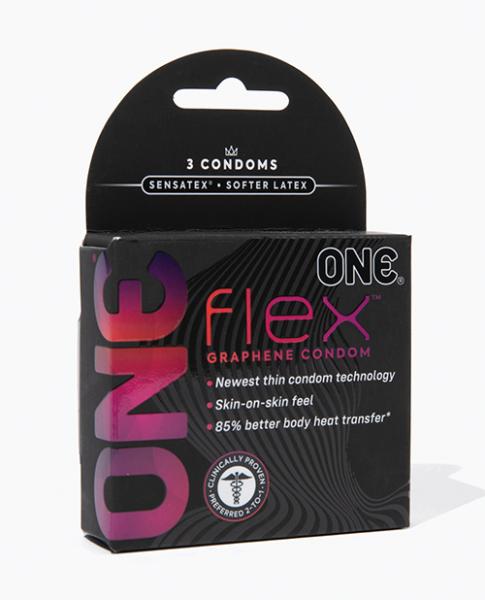 One Flex Ultra-thin Condoms - Pack Of 3 - Click Image to Close