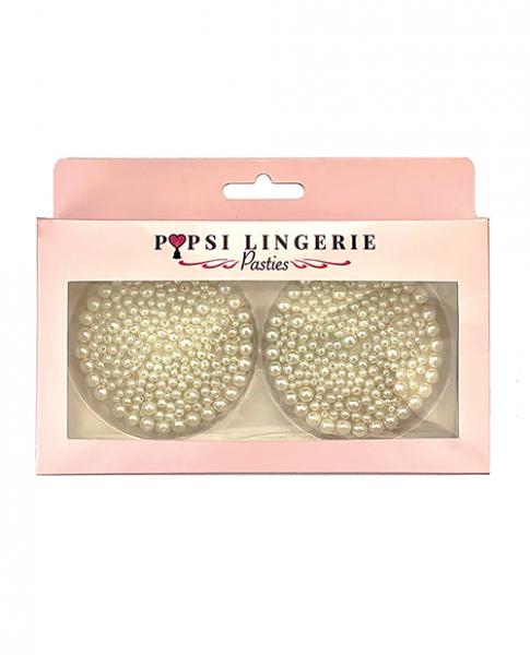 Pearl Reusable Pasties - White O/s - Click Image to Close