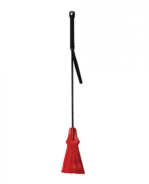 Rouge Tasseled Riding Crop - Red - Click Image to Close