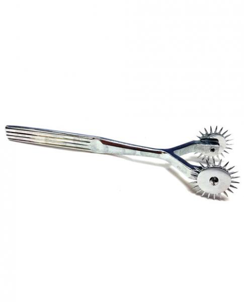 Rouge Stainless Steel 2 Prong Pinwheel - Click Image to Close