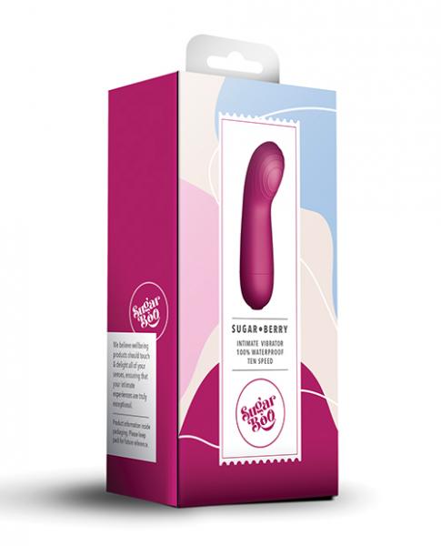 Sugarboo Sugar Berry G Spot Vibrator - Pink - Click Image to Close