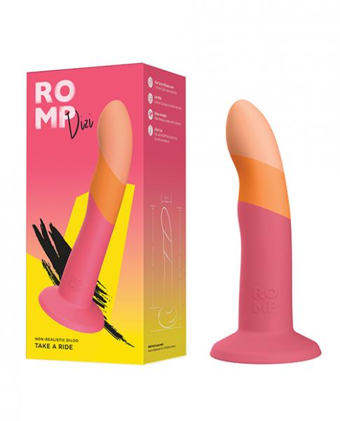 Romp Dizi 3 Color Dildo - Pink