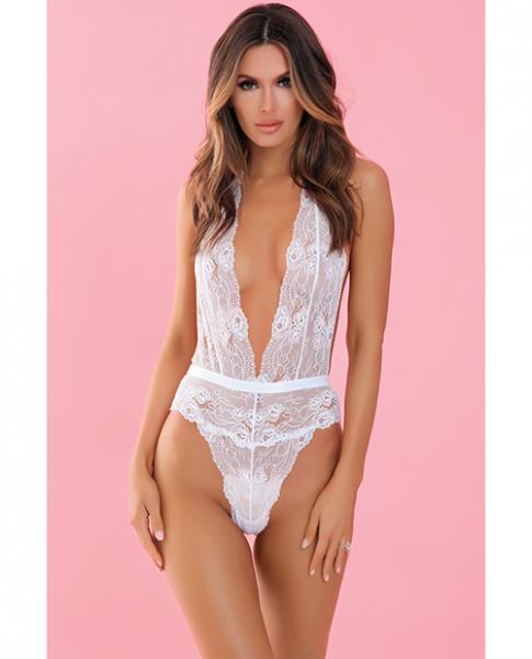 Plunge In Teddy White S/m - Click Image to Close