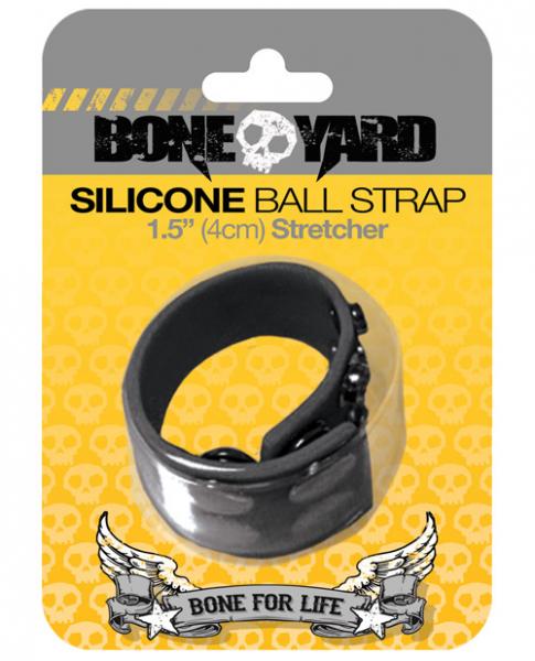 Boneyard Silicone Ball Strap Black - Click Image to Close