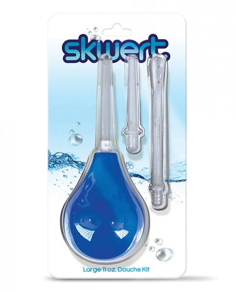 Skwert Enema Bulb W/3 Wands - 11 Oz - Click Image to Close