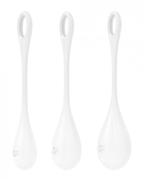 Satisfyer Yoni Power 1 Balls Training Set - White