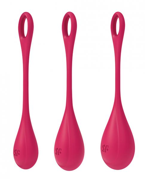 Satisfyer Yoni Power 1 Balls Training Set - Red