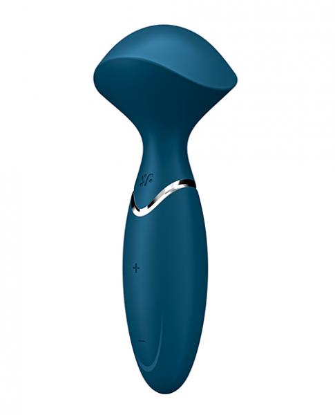 Satisfyer Mini Wand-er - Blue - Click Image to Close