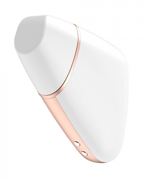 Satisfyer Love Triangle W/app - White - Click Image to Close