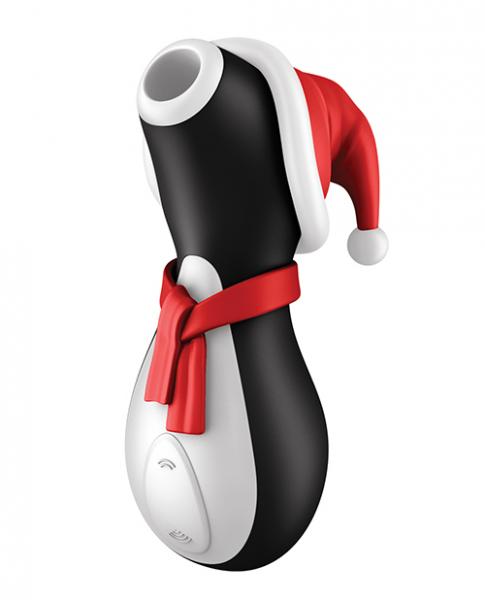 Satisfyer Penguin Holiday Edition - Black/white/red