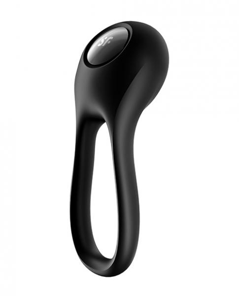 Satisfyer Majestic Duo Ring Vibrator - Black - Click Image to Close