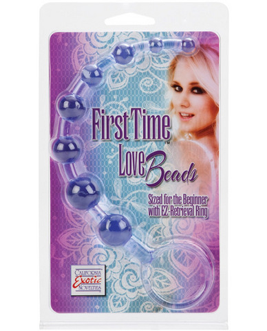 First time love beads - purple - Click Image to Close