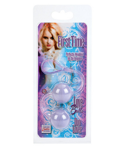 First time love balls duo lover - purple