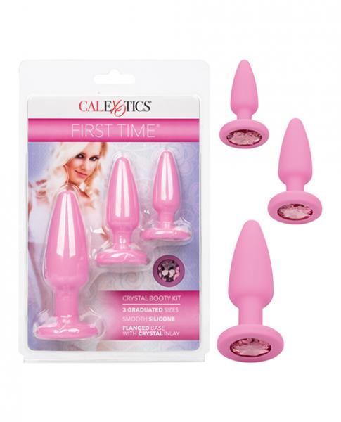 First Time Crystal Booty Kit - Pink - Click Image to Close