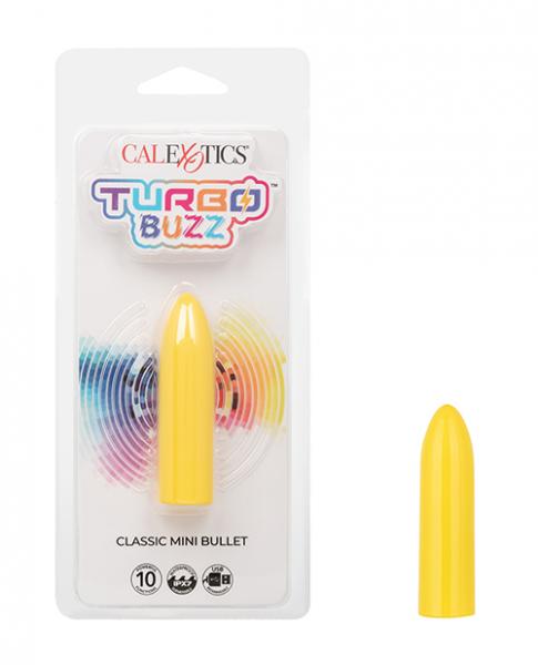 Turbo Buzz Classic Mini Bullet Stimulator - Yellow