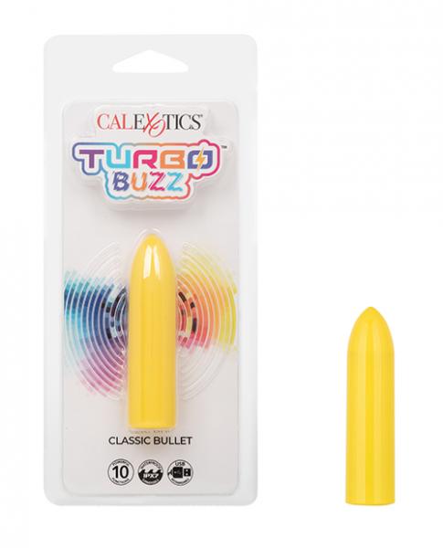 Turbo Buzz Classic Bullet Stimulator - Yellow - Click Image to Close