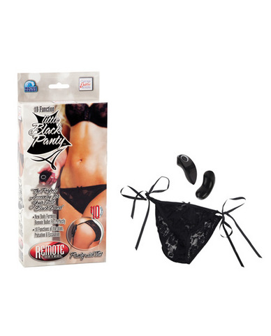 10 function little black panty - panty