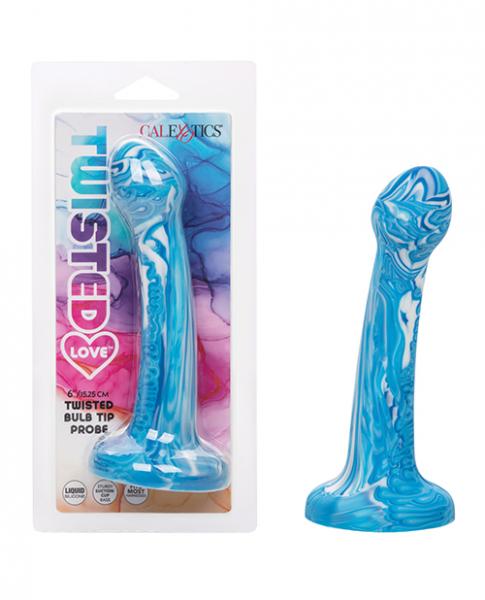 Twisted Love Twisted Bulb Tip Probe - Blue - Click Image to Close