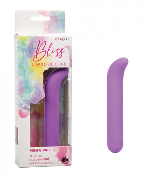 Bliss Liquid Silicone Mini G Vibe - Click Image to Close