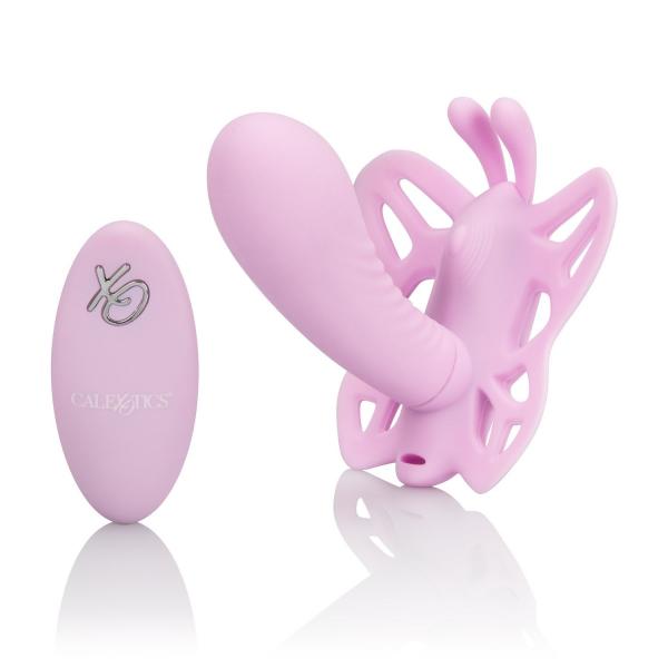 Venus Butterfly Silicone Remote Venus G Pink Vibrator - Click Image to Close