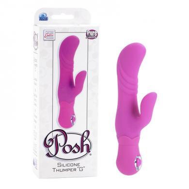 Posh Silicone Thumper G - Pink - Click Image to Close