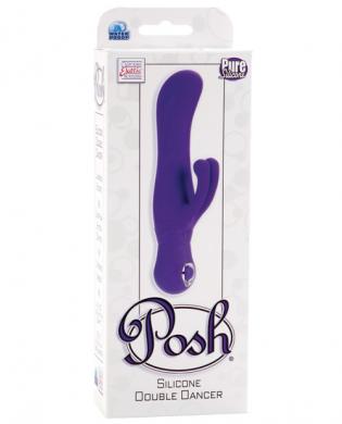 Posh Silicone Double Dancer - Purple - Click Image to Close