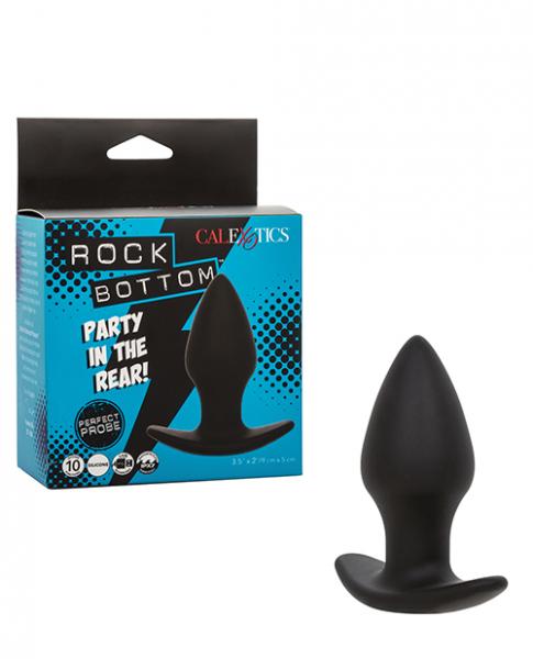 Rock Bottom Perfect Anal Probe - Black - Click Image to Close