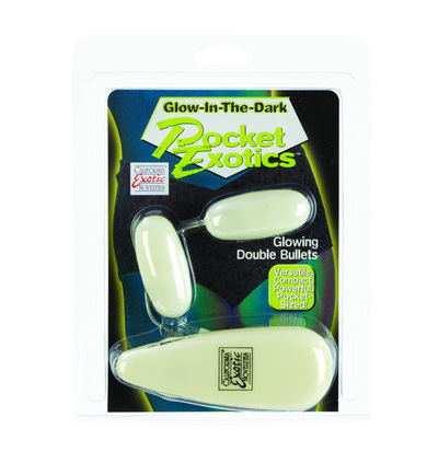 Pocket exotics glow in the dark double bullets