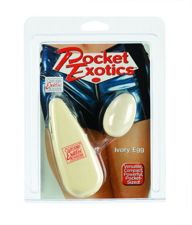 Pocket exotics ivory egg - Click Image to Close